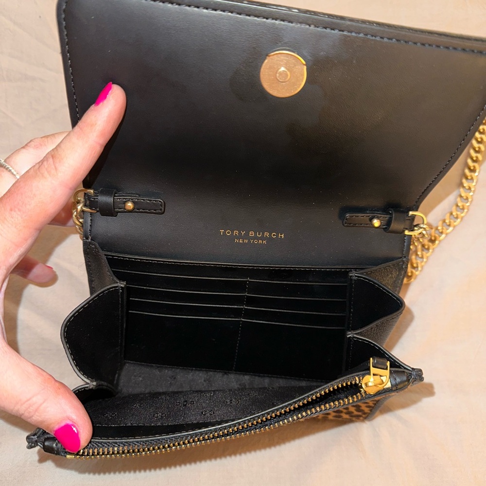 Tory Burch crossbody used one time.